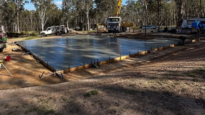 Goulburn River Concrete house slap and concrete stairs in Acheron Murrindindi shire, Alexandria, Delatite Shire, Mansfield, Eildon, Shepparton, Wangaratta, Yea