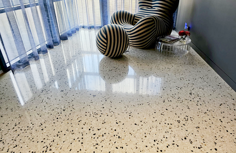 Polished Concrete by Goulburn River Concrete in Alexandria Victoria. Servicing Shepparton, Echuca, Buxton, murrindindi, Alexandria