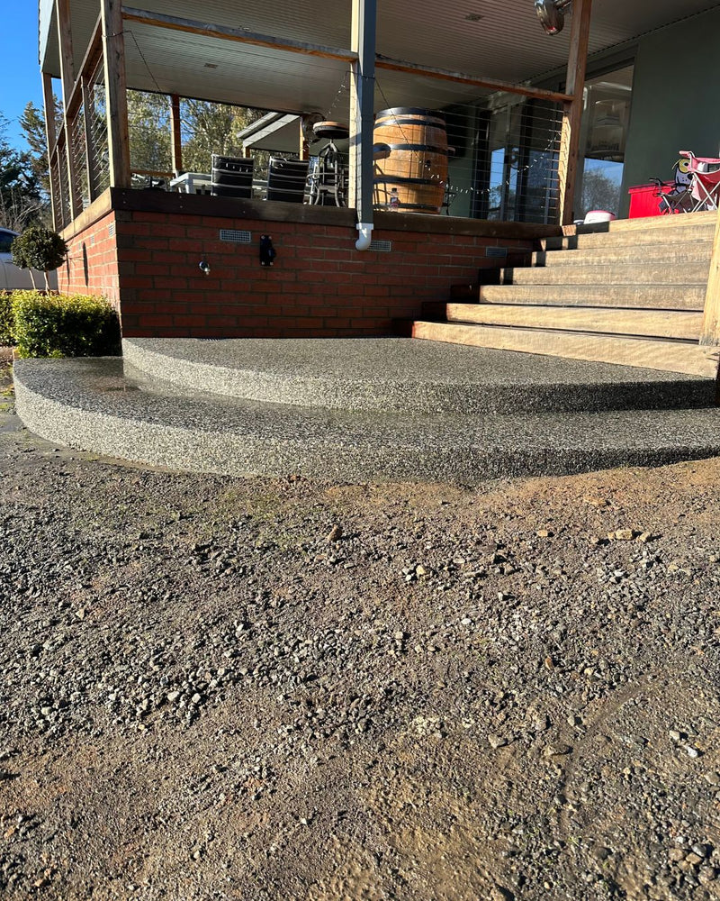 Concrete Steps created by Goulburn River Concrete in Alexandria, Murrindindi, Shepparton, Marysville, Taggerty